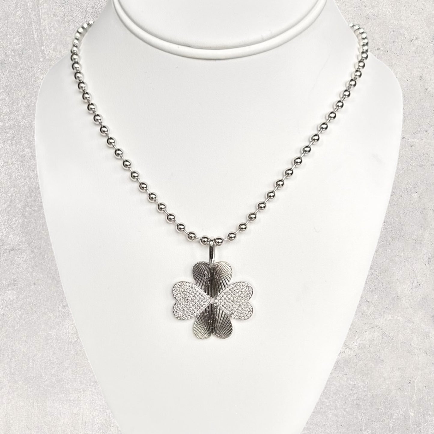 Lucky Silver Necklace