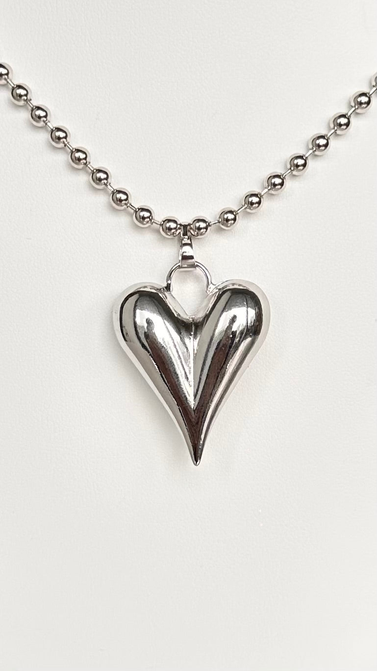 Amore Silver Necklace