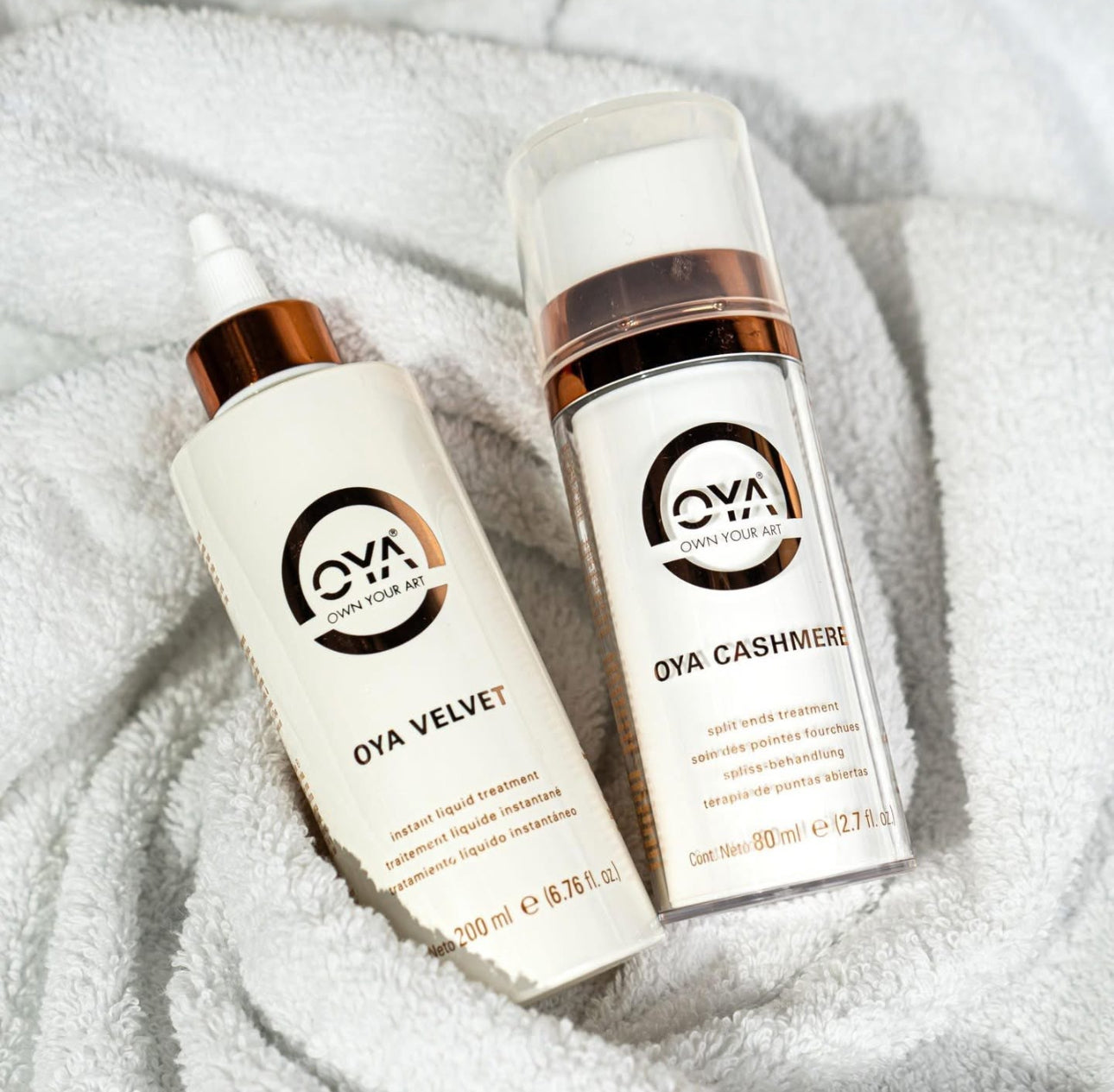 OYA Cashmere + OYA Velvet Instant Liquid Treatment