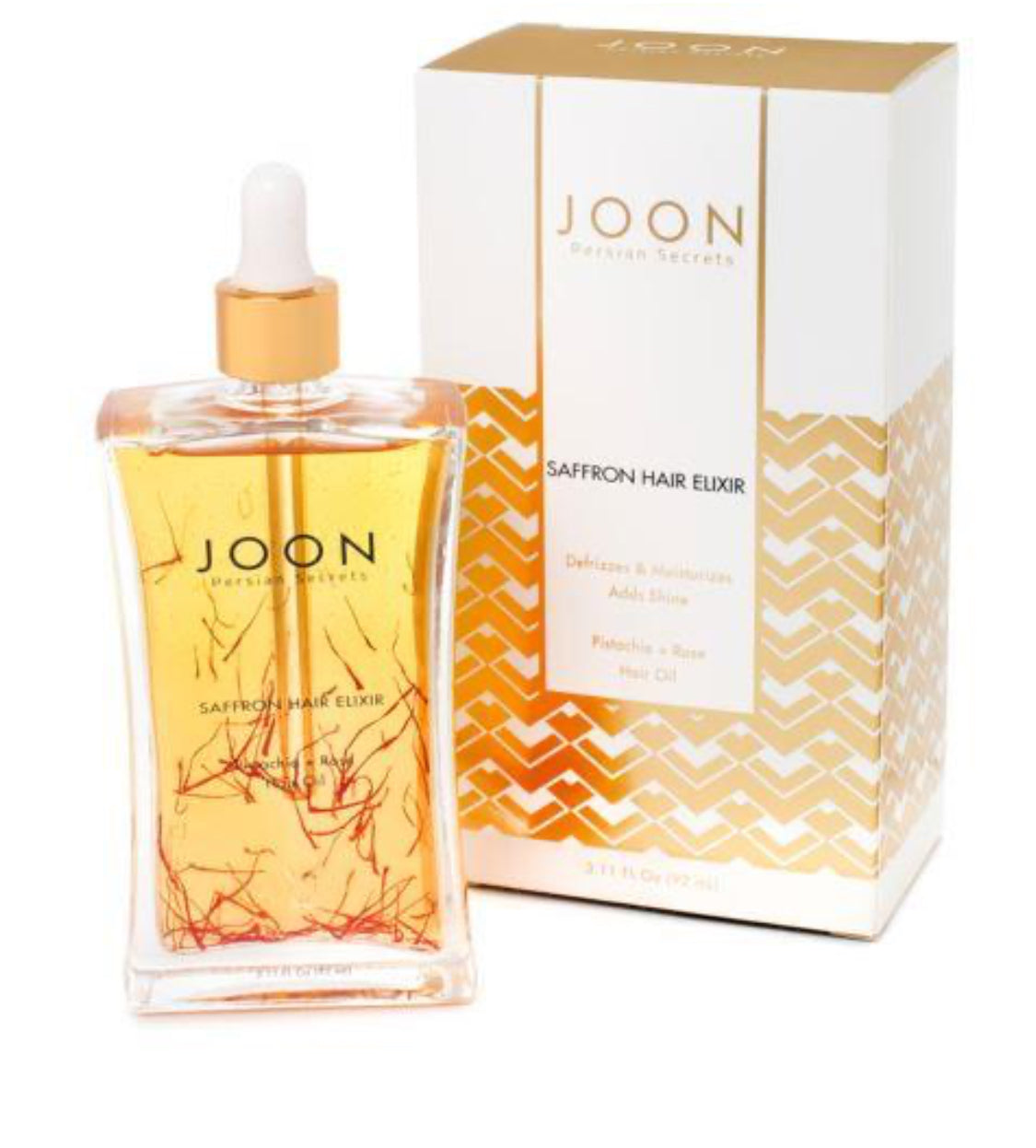 Joon Saffron Hair Elixir with Pistachio & Rose Hair Oil 1.11 fl