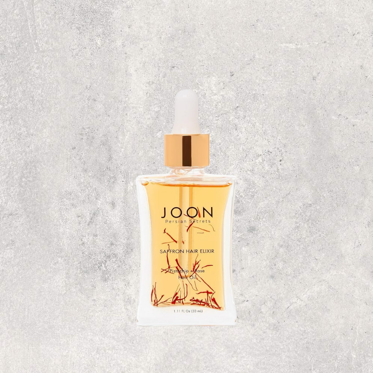 Joon Saffron Hair Elixir with Pistachio & Rose Hair Oil 1.11 fl