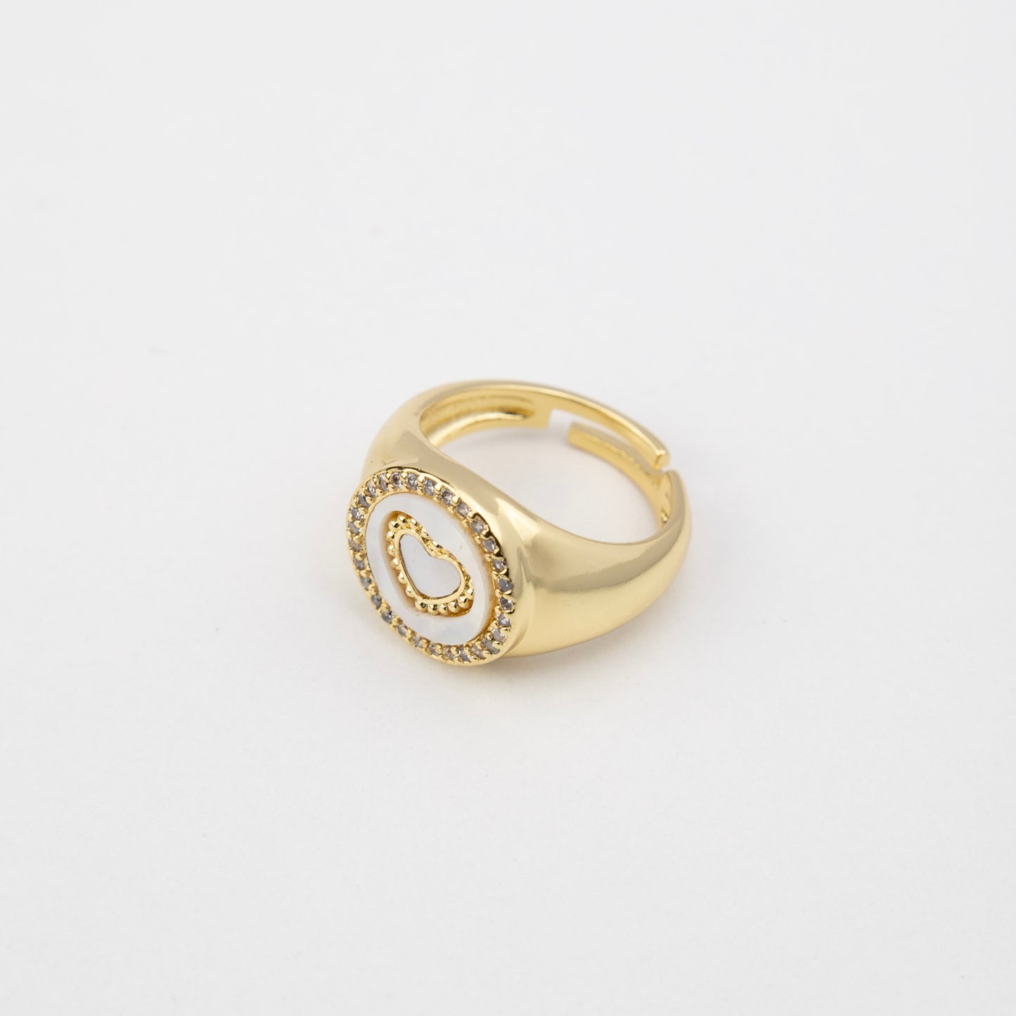 Shell Love Ring