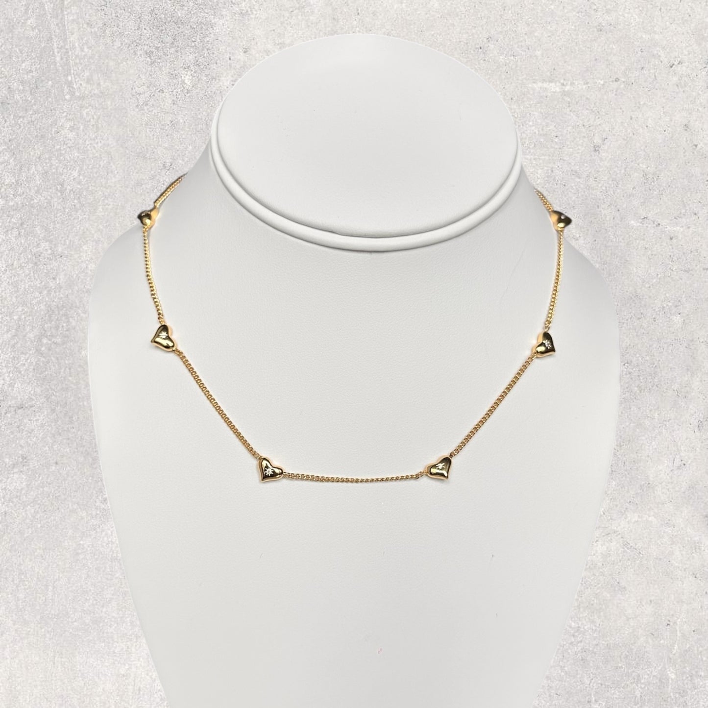 Modern Heart Necklace