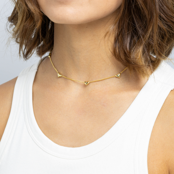 Modern Heart Necklace