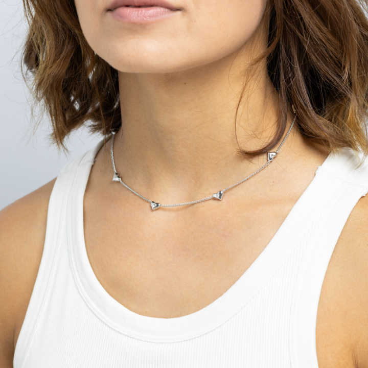 Modern Heart Necklace