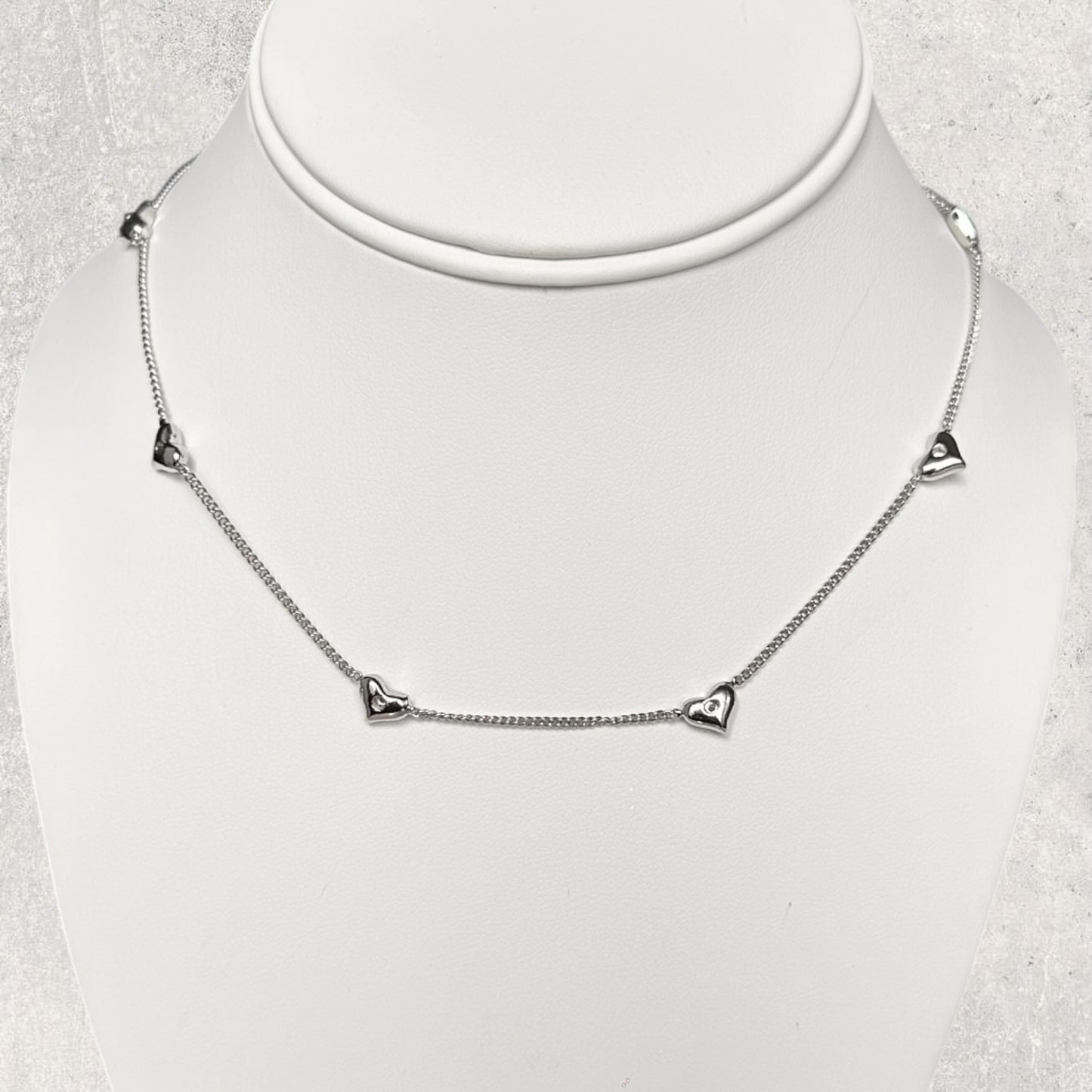 Modern Heart Necklace