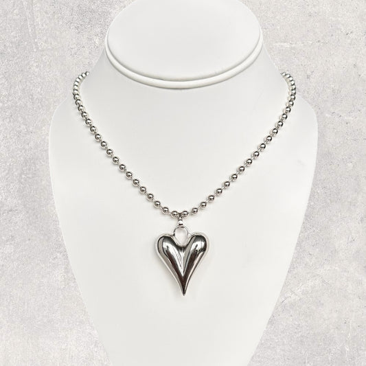 Amore Silver Necklace