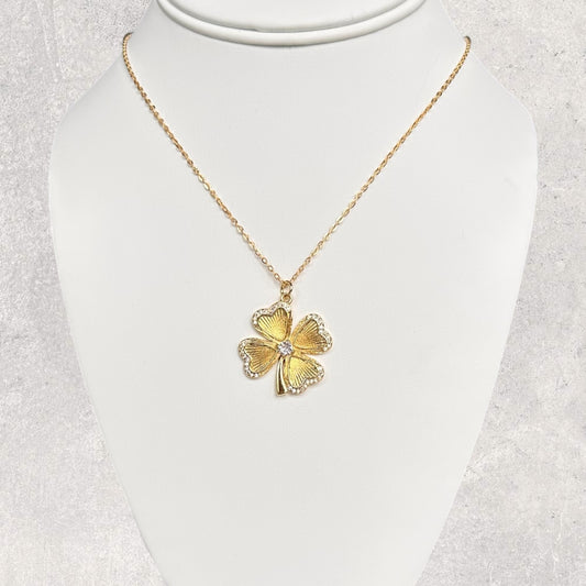 Lucky Medium Gold Necklace