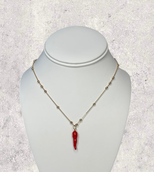 Luck Horn  Necklace