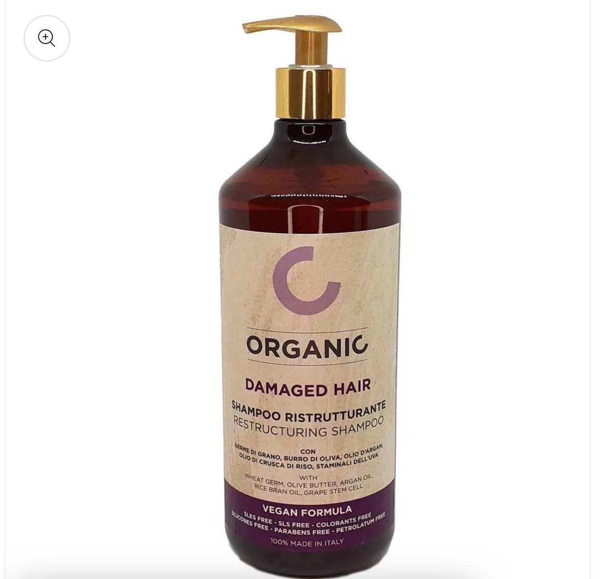 Shampoo Organic Damaged Hair