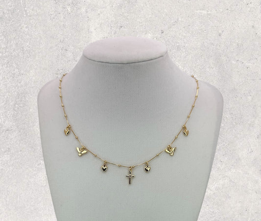 Faith Charms Necklace