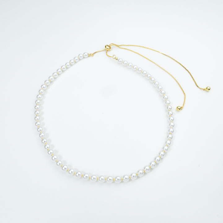 Choker Pear Adjustable Necklace