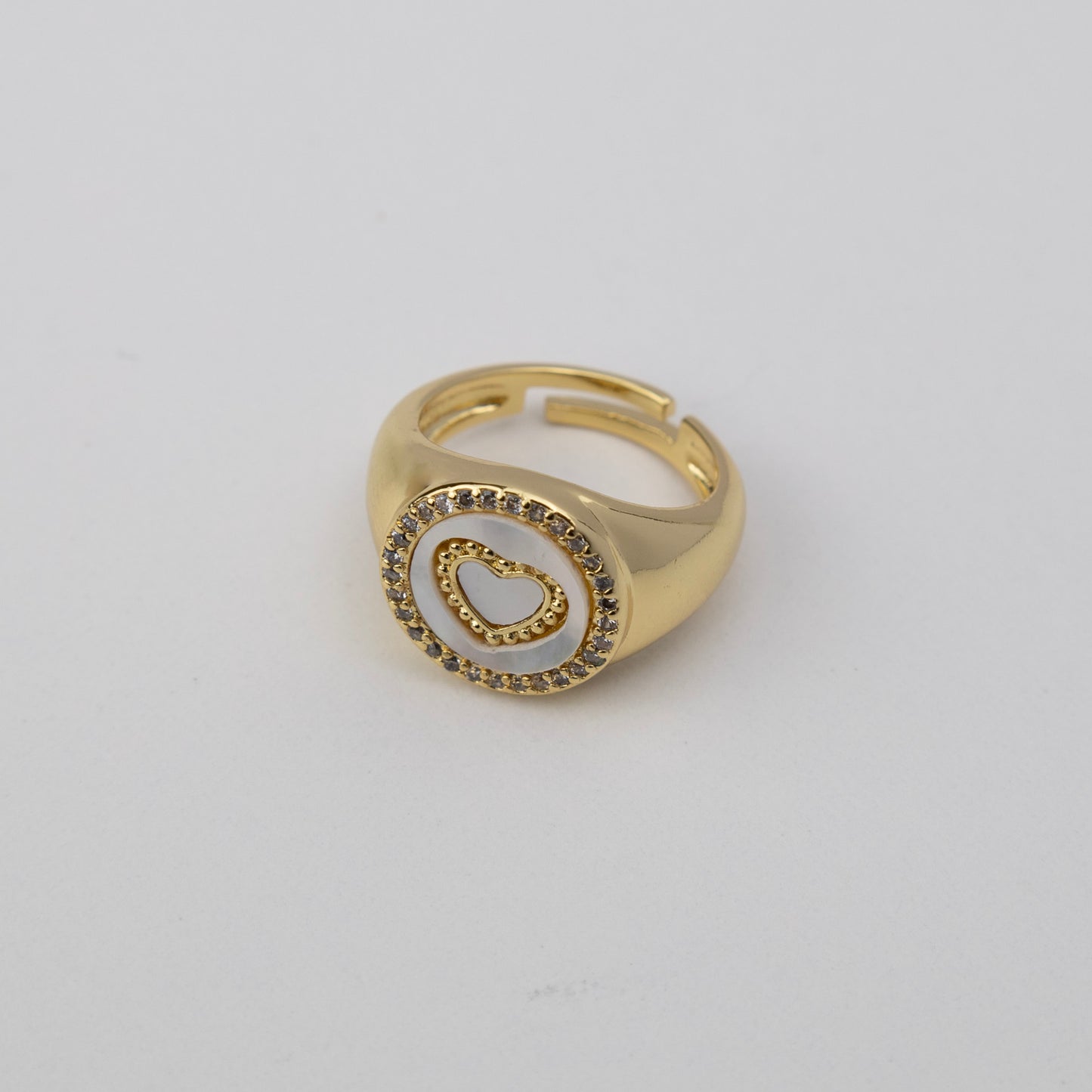Shell Love Ring