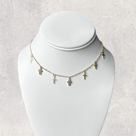 Cross Charms Necklace