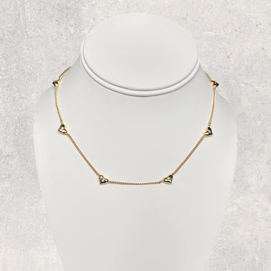 Modern Heart Necklace